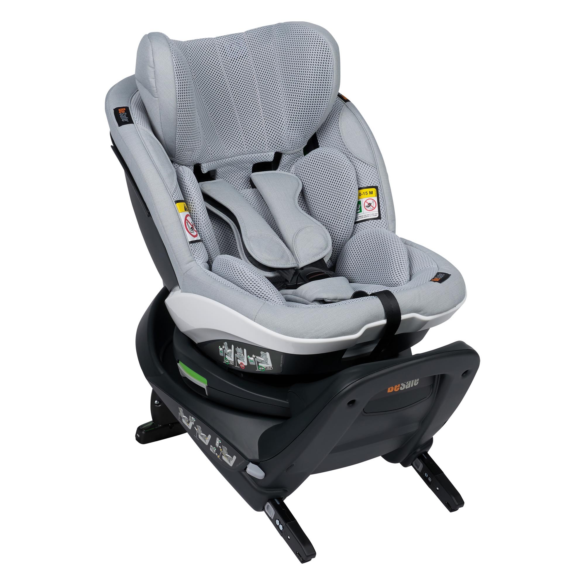 The first car seat with integrated breathable fabric - BABYmatters