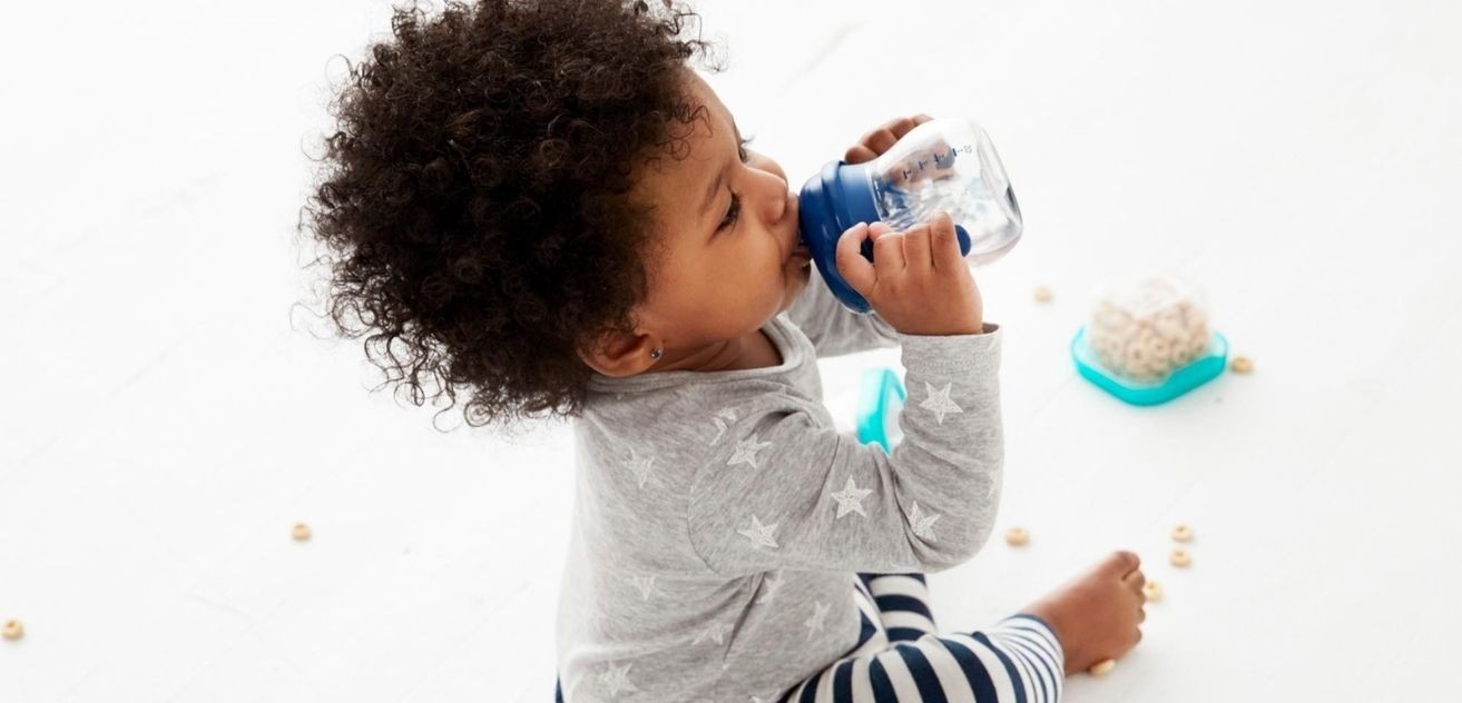 LONTG Tasse à Lait Enfant avec Paille Tasse d'eau Couvercle Anti